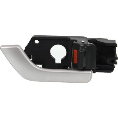 Front Right (Passenger Side) Interior Door Handle Compatible With 2003-2008 Hyundai Tiburon Silver