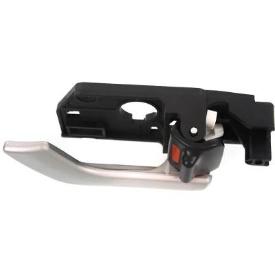 Rareelectrical - Front Right (Passenger Side) Interior Door Handle Compatible With 2003-2008 Hyundai Tiburon Silver - Image 4