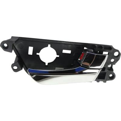 Front Or Rear Passenger Side Interior Door Handle Compatible With 2012-2017 Hyundai Veloster Chrome