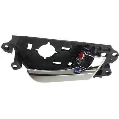 Rareelectrical - Front Or Rear Passenger Side Interior Door Handle Compatible With 2012-2017 Hyundai Veloster Chrome - Image 4