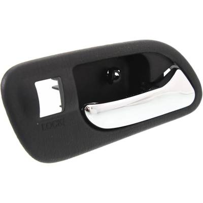 Rareelectrical - Front Passenger Side Interior Door Handle Compatible With 1999-2006 Acura Tl Acura Mdx Chrome Lever - Image 3