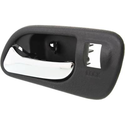 Rareelectrical - Front Driver Side Interior Door Handle Compatible With 1999-2006 Acura Tl Acura Mdx Chrome Lever - Image 2