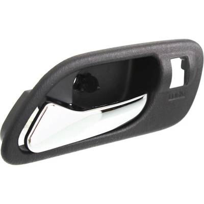 Rareelectrical - Left Front Interior Door Handle Compatible With 1999-2006 Acura Mdx Acura Tl Chrome Lever With Black - Image 3