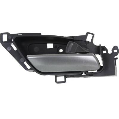 Front Or Rear Passenger Side Interior Door Handle Compatible With 2010-2013 Acura Mdx Chrome Lever