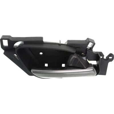 Rareelectrical - Front Or Rear Passenger Side Interior Door Handle Compatible With 2010-2013 Acura Mdx Chrome Lever - Image 4