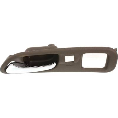 Rareelectrical - Front Driver Side Interior Door Handle Compatible With 1999-2006 Acura Tl Acura Mdx Brown Bezel With - Image 4