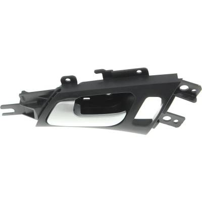Rareelectrical - Front Driver Side Interior Door Handle Compatible With 2004-2008 Acura Tl Chrome Lever With Black - Image 4