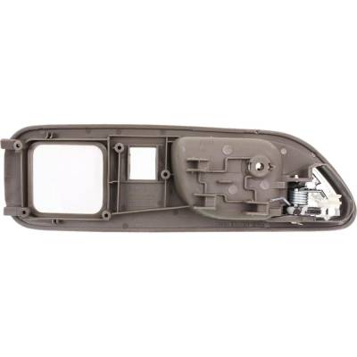 Rareelectrical - Left Front Interior Door Handle Compatible With 1999-2006 Acura Mdx Acura Tl Beige Bezel Chrome - Image 5