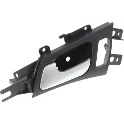 Rareelectrical - Front Left (Driver Side) Interior Door Handle Compatible With 2004-2008 Acura Tl Chrome Lever With - Image 2