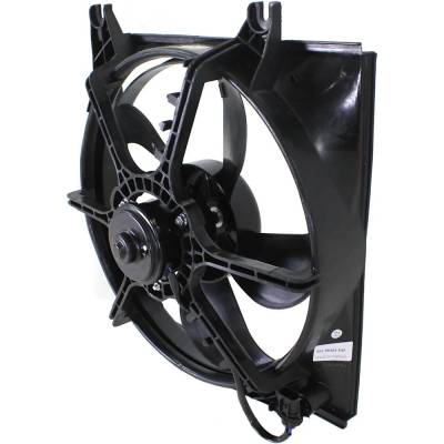 Rareelectrical - New Single Cooling Fan Assembly Compatible With Hyundai Accent Gt 4 Cyl 1.6L Accent Gsi 4 Cyl 1.6L - Image 2