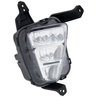Rareelectrical - New Triangle Fog Light Compatible With Kia Optima S 4 Cyl 2.4L Optima Sx Turbo 4 Cyl 2.0L Lx 1.6T 4 - Image 2