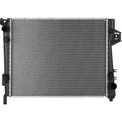 New Aluminum Core Radiator Compatible With Dodge Ram 1500 Slt 8 Cyl 4.7L Ram 1500 Slt 6 Cyl 3.7L Ram