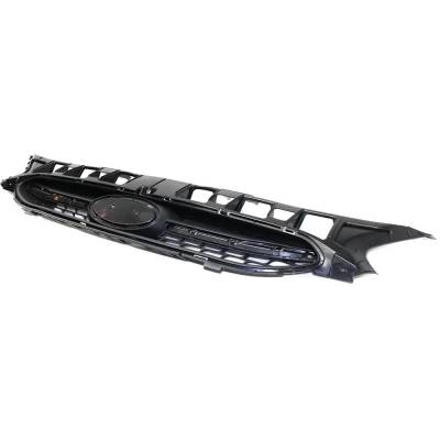 Rareelectrical - New Textured Black Grille Assembly Compatible With Hyundai Accent Gls 4 Cyl 1.6L Accent Gl 4 Cyl - Image 2