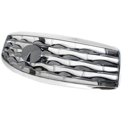 Rareelectrical - New Gray Insert Grille Assembly Compatible With Infiniti Fx35 Base 6 Cyl 3.5L Fx50 Base 8 Cyl 5.0L - Image 2