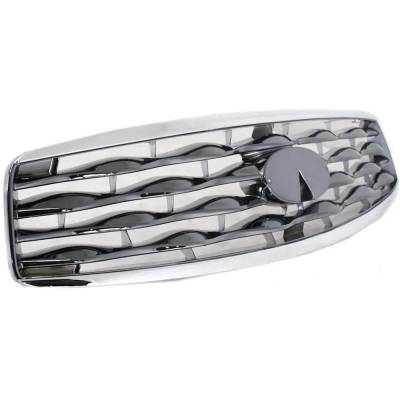 Rareelectrical - New Gray Insert Grille Assembly Compatible With Infiniti Fx35 Base 6 Cyl 3.5L Fx50 Base 8 Cyl 5.0L - Image 3