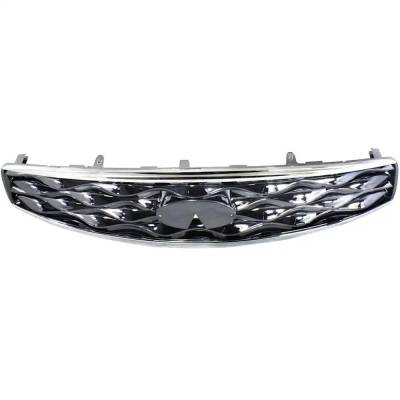 Rareelectrical - New Gray Insert Grille Assembly Compatible With Infiniti Fx35 Base 6 Cyl 3.5L Fx50 Base 8 Cyl 5.0L - Image 4