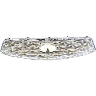 Rareelectrical - New Gray Insert Grille Assembly Compatible With Infiniti Fx35 Base 6 Cyl 3.5L Fx50 Base 8 Cyl 5.0L - Image 5