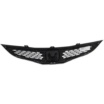 Rareelectrical - New Textured Black Grille Assembly Compatible With Honda Fit Lx 4 Cyl 1.5L Fit Dx 4 Cyl 1.5L Fit - Image 5
