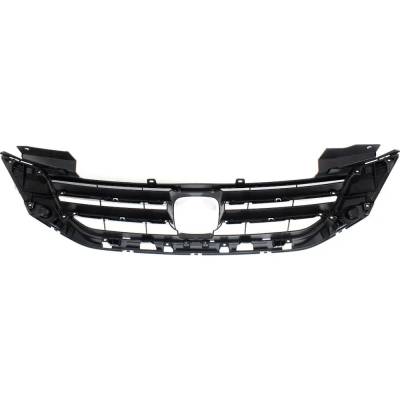 Rareelectrical - New Painted Black Grille Assembly Compatible With Honda Accord Touring 6 Cyl 3.5L Accord Ex-L 6 Cyl - Image 5