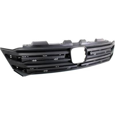 Rareelectrical - New Textured Black Grille Assembly Compatible With Honda Pilot Ex 6 Cyl 3.5L Pilot Ex-L 6 Cyl 3.5L - Image 3