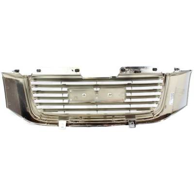 Rareelectrical - New Grille Assembly Compatible With Gmc Envoy Sle 6 Cyl 4.2L Envoy Xl Slt 6 Cyl 4.2L Envoy Xuv Sle 8 - Image 4