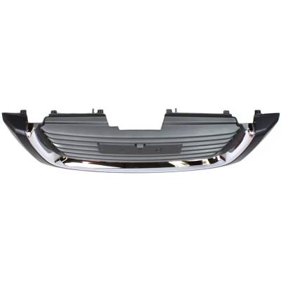 Rareelectrical - New Grille Assembly Compatible With Gmc Envoy Sle 6 Cyl 4.2L Envoy Xl Slt 6 Cyl 4.2L Envoy Xuv Sle 8 - Image 5