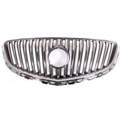 New Chrome Grille Assembly Compatible With Buick Verano Premium 4 Cyl 2.0L Verano Sport Touring 4