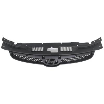 Rareelectrical - New Painted Black Grille Assembly Compatible With Hyundai Elantra Touring Gl 4 Cyl 2.0L Elantra - Image 4