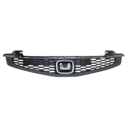 Rareelectrical - New Painted Black Grille Assembly Compatible With Honda Civic Ex 4 Cyl 1.8L Civic Lx 4 Cyl 1.8L - Image 1