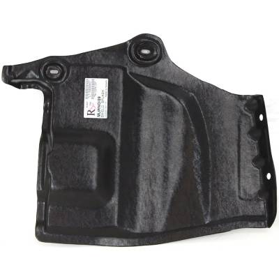 Rareelectrical - Fender Splash Shield Compatible With 2009-2017 Nissan Murano Quest Right Passenger Side Plastic - Image 5