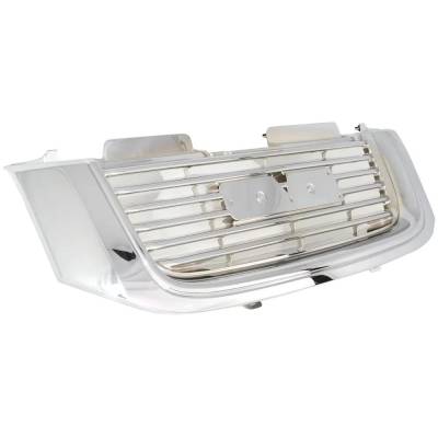 RAREELECTRICAL - New Chrome/Horizontal Bar Grille Assembly Compatible With Gmc Envoy Xl Slt 8 Cyl 5.3L Envoy Xuv Slt - Image 3