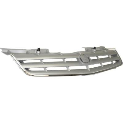 Rareelectrical - New Painted Gray Grille Assembly Compatible With Cadillac Sts Base 8 Cyl 4.6L Sts Base 6 Cyl 3.6L - Image 3