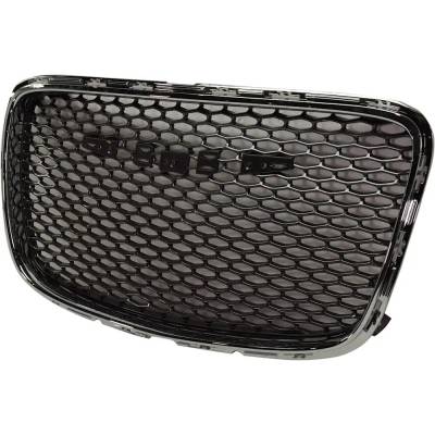 Rareelectrical - New Chrome Shell Grille Assembly Compatible With Chrysler 300 Touring 6 Cyl 3.6L 300 C Platinum 6 - Image 3