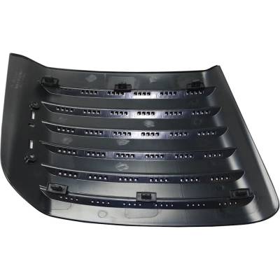 Rareelectrical - New Hood Top Grille Assembly Compatible With Chevrolet Silverado 2500 Hd Ltz 8 Cyl 6.6L Silverado - Image 5