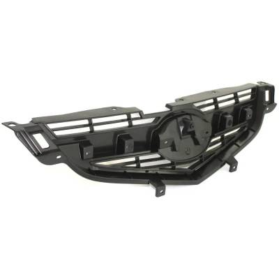 Rareelectrical - New Textured Black Grille Assembly Compatible With Acura Tl Base 6 Cyl 3.2L 2004-2006 Ac1200109 - Image 3