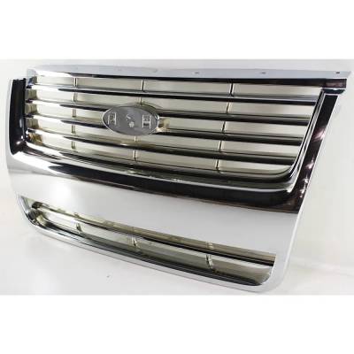 Rareelectrical - New Grille Assembly Compatible With Ford Explorer Eddie Bauer 6 Cyl 4.0L Explorer Eddie Bauer 8 Cyl - Image 2