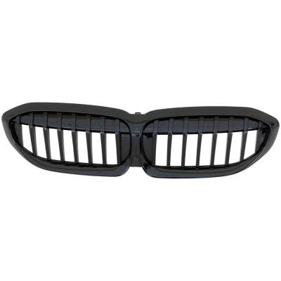 Black Grille Assembly Compatible With Bmw 330I Xdrive Base 4 Cyl 2.0L 330I Base 4 Cyl 2.0L 2019-2022
