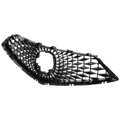 Rareelectrical - New OEM Grade Painted Black Grille Assembly Compatible With Acura Mdx Base 6 Cyl 3.5L 2022-2024 - Image 2