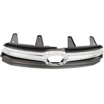 Rareelectrical - New Gray Grille Assembly Compatible With Toyota Highlander Xle 6 Cyl 3.5L Highlander Le Plus 6 Cyl - Image 4