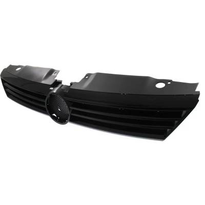 Rareelectrical - New Black Grille Assembly Compatible With Volkswagen Jetta Comfort 5 Cyl 2.5L Jetta Comfortline Tdi - Image 2
