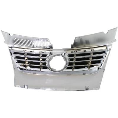RAREELECTRICAL - New Chrome Shell Grille Assembly Compatible With Volkswagen Passat Turbo 4 Cyl 2.0L Passat Value - Image 4