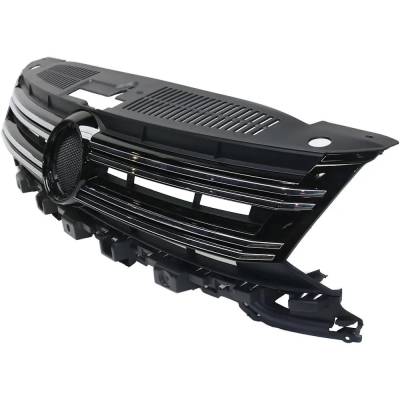Rareelectrical - New Textured Black Grille Assembly Compatible With Volkswagen Tiguan Highline 4 Cyl 2.0L Tiguan Se 4 - Image 2
