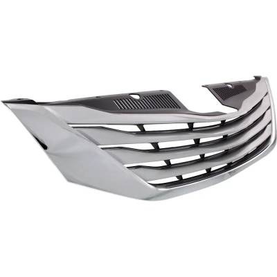RAREELECTRICAL - New Chrome Shell Grille Assembly Compatible With Toyota Sienna Limited 6 Cyl 3.5L Sienna Xle 6 Cyl - Image 3