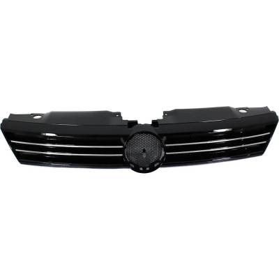 RAREELECTRICAL - New Chrome Insert Grille Assembly Compatible With Volkswagen Jetta Comfort Tdi 4 Cyl 2.0L Jetta - Image 4