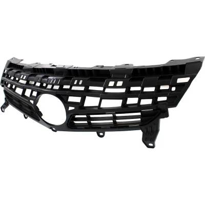 Rareelectrical - New Textured Black Grille Assembly Compatible With Toyota Prius Base 4 Cyl 1.8L Prius Plug-In Base 4 - Image 2