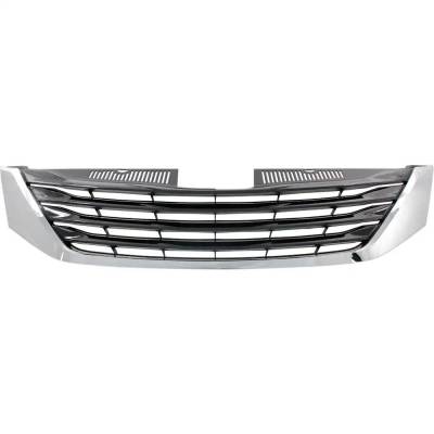 Chrome Shell Grille Assembly Compatible With Toyota Sienna Le 6 Cyl 3.5L 2015-2017 By To1200398