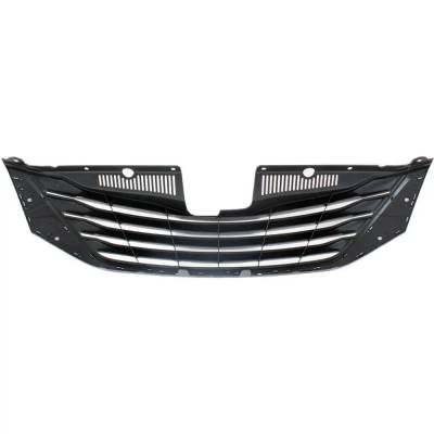 Rareelectrical - Chrome Shell Grille Assembly Compatible With Toyota Sienna Le 6 Cyl 3.5L 2015-2017 By To1200398 - Image 5