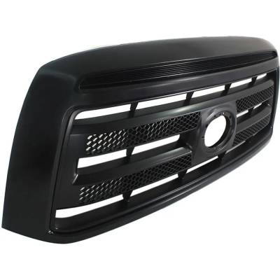 Rareelectrical - New Painted Black Grille Assembly Compatible With Toyota Tundra Base 8 Cyl 5.7L Tundra Platinum 8 - Image 3