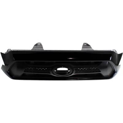 Rareelectrical - New Painted Black Grille Assembly Compatible With Toyota Tacoma Base 6 Cyl 4.0L Tacoma Pre Runner 4 - Image 4