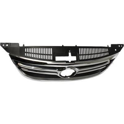 RAREELECTRICAL - New Chrome Shell Grille Assembly Compatible With Volkswagen Tiguan Comfortline 4 Cyl 2.0L Tiguan S 4 - Image 4
